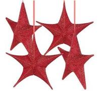 Britesta : Lot de 4 étoiles de Noël pliables Ø 40 cm G