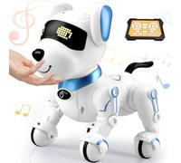 Britik Jouets robots pour enfants de 8, 9, 10, 11, 12 ans, chiens télécommandés, chiens robotiques pour enfants de 8 à 12 ans, jouet électrique, chiens robotiques, jouets pour garçons et filles de 5