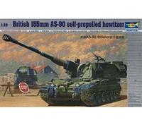 Trumpeter Maquette AS-90 155 mm britannique – 1:35 – Plastique Vert