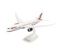 British Airways Boeing 787-9 Dreamline, echelle 1/200, Snap-fit Model, pièce de Collection, d'avion avec Support, Figurine Plastique