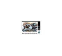 Glow2B Figurines Cavaliers britanniques et allemands – Première Guerre mondiale – 1/35 – MB35184