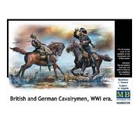 British And German Cavalrymen,wwi Era - 1:35e - Master Box Ltd.