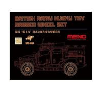 British Army Husky Tsv Sagged Wheel Set (resin)- 1:35e --model