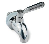 British Berkefeld Robinet À Gravité En Acier Inoxydable | Compatible avec les bidons à gravité de 6, 8,5 et 12 litres | Améliore le débit et le contrôle | Conception étanche