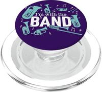 British Brass Band Humour ou Blague Fierté Brass Band Drôle PopSockets PopGrip pour MagSafe