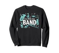 British Brass Band Humour ou Blague Fierté Brass Band Drôle Sweatshirt