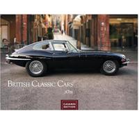 British Classic Cars Kalender 2026 - Wandkalender | Fotokalender Oldtimer 35x50cm Großformat - Eleganz der Britischen Oldtimer