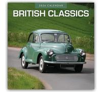 British Classics 2026 Square Wall Calendar