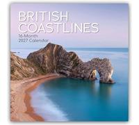 British Coastlines - Die Britische Küste 2027 - 16-Monatskalender: Original The Gifted Stationery Co. Ltd [Mehrsprachig] [Kalender]