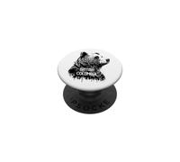 British Columbia Canada Bear Portrait PopSockets PopGrip Adhésif
