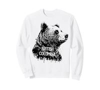 British Columbia Canada Bear Portrait Sweatshirt