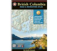 British Columbia, Canada Road & Recreation Atlas | Benchmark Maps