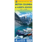 British Columbia South Travel Reference Waterproof 1:750k