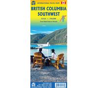 British columbia southwest - from haida gwaii to victoria- waterproof - Echelle 1 : 750 000 - Collectif - Itm Publishing - Atlas / carte