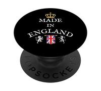 British Crown Royal Crown Union Jack Angleterre PopSockets PopGrip Adhésif