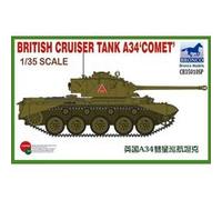 Maquette Char : British Cruiser Tank A34 Comet-Bronco Models