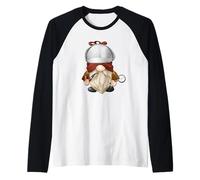British Detective GNOME Costume for Women Funny Sherlock Manche Raglan