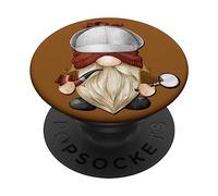 British Detective GNOME Costume for Women Funny Sherlock PopSockets PopGrip Adhésif