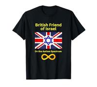 British Friend of I.s.r.a.e.l on The Autism S.p.e.c.t.r.u.m T-Shirt