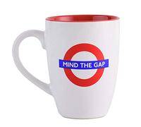 British Heritage Brands Licensed TFL Mind The Gap Latte Mug