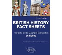 British History Fact Sheets. Histoire de la Grande-Bretagne en fiches From the Glorious Revolution to Andy Burnham - Christophe Repplinger - Ellipses - ebook (ePub) - Méthode de langue