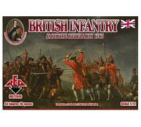 British Infantry 1745,jacobite Rebellion - 1:72e - Red Box G