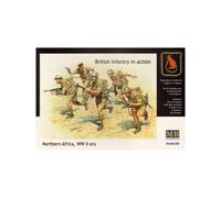 Master Box 3580 British Infantry In Action North Africa 1:35 Plastic Kit