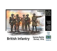 British Infantry, Somme Battle, 1916 - 1:35e - Master Box Ltd.