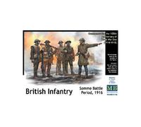 British Infantry Somme Battle Period 1916maquette Figurine British Infantry Somm