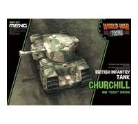 MENG - Maquette World War Toons British Infantry Tank Churchill Meng Wwt-017 Maquette Char Promo - Ref : 11530