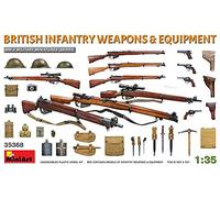 BRITISH INFANTRY WEAPONS & EQUIPMENT KIT 1:35 - Miniart - Kit figures militaires - Kit de montage