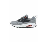 BK British Knights Homme Lennox Basket, Gris Noir Rouge, 40 EU