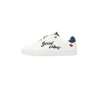 BRITISH KNIGHTS Baskets basses 'Mist' bleu marine / rouge feu / noir / blanc, Taille 36