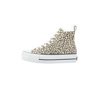 British Knights Femme Kaya Mid Basket, léopard, 36 EU