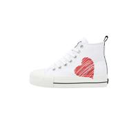 BRITISH KNIGHTS Baskets hautes 'Kaya' rouge / noir / blanc, Taille 38