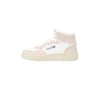 British Knights Femme Noors Mid Bottines à la Cheville, Blanc/Rose, 39 EU