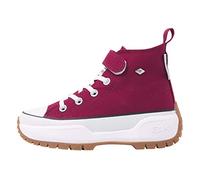 British Knights Baskets Kaya Mid Fly pour Fille, Rouge Bordeaux, 34 EU