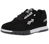 British Knights Baskets Metros pour Homme, Noir Blanc Noir Glace, 42.5 EU