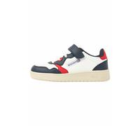 British Knights Noors Basket, Blanc, Bleu foncé, Rouge, 34 EU