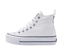 British Knights Damen Kaya Mid Sneaker, White, 40 EU