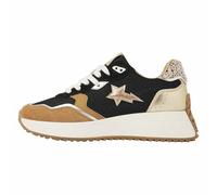 British Knights Fable Baskets pour Femme Noir/Sable/doré/léopard Taille 41 EU