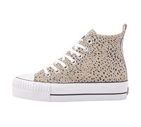 British Knights Femme Kaya Mid Basket, Imprimé Gerard Beige, 36 EU