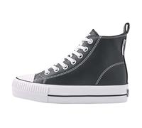 British Knights Femme Kaya Mid Basket, Noir, 36 EU