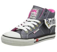 British Knights Femme Roco Basket, Gris DK/Fuchsia, 36 EU