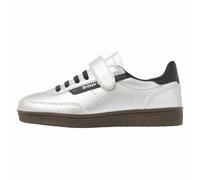 British Knights Filles Revival Sneaker, Argenté/noir, 31 EU