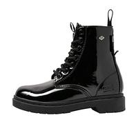British Knights Garçon Fille Blake Bottes Tendance, Noir Brillant, 30 EU