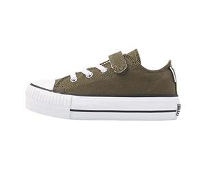 British Knights Garçon Fille Kaya Low Basket, Vert Olive, 28 EU