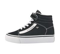 British Knights Garçon Fille Mack Mid Platform Basket, Schwarz Weiss, 29 EU