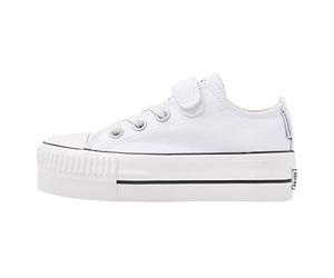 British Knights Girls Baskets KAYA LOW Sneaker, Blanc, 35 EU