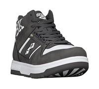 British Knights Homme Baskets Kings SL, Blanc Anthracite, 42 EU